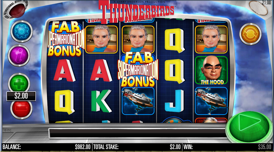 Thunderbirds Bonus - bwin