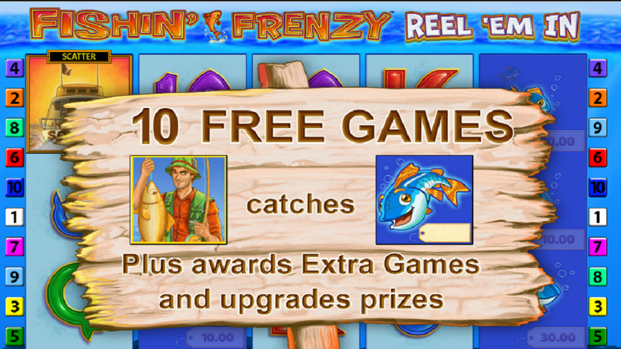 Fishin Frenzy Reel Em In Free Games Bonus - bwin