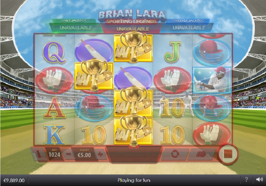 Brian Lara Sporting Legends Bonus - bwin
