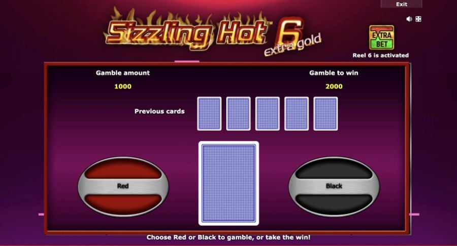 Sizzling Hot 6 Extra Gold Bonus - bwin