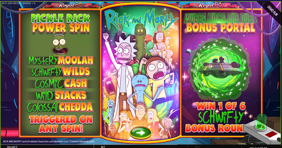 Rick And Morty Jackpot King Slot - bwin