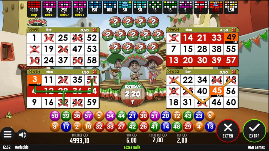 Mariachis Bingo Bonus Basic - bwin