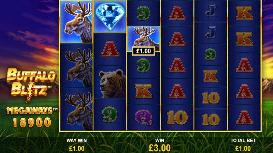 Buffalo Blitz Megaways Bonus - bwin