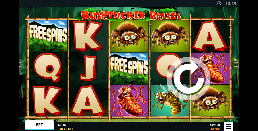 Bushtucker Prizes Slot - bwin