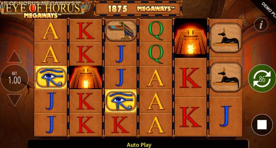 Eye Of Horus Megaways Bonus - bwin