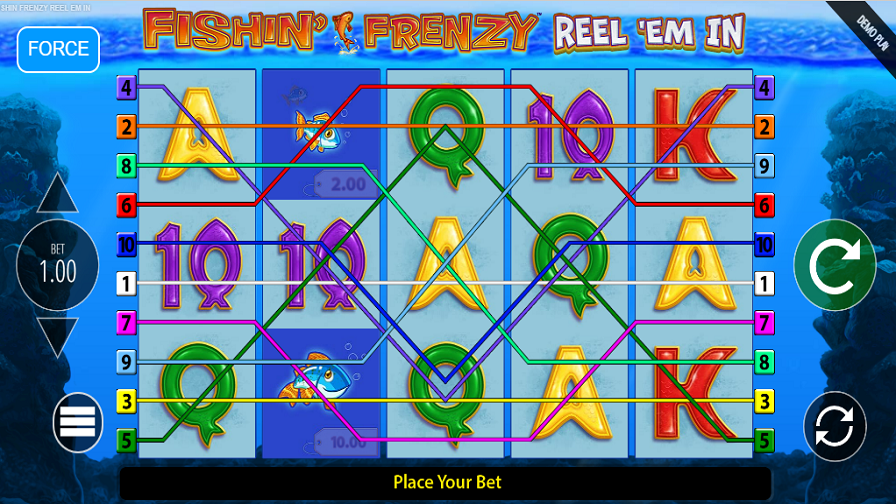 Fishin Frenzy Reel Em In Slot - bwin