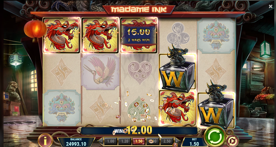 Madame Ink Bonus - bwin