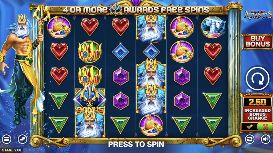 Rise Of Atlantis Slot Eng - bwin