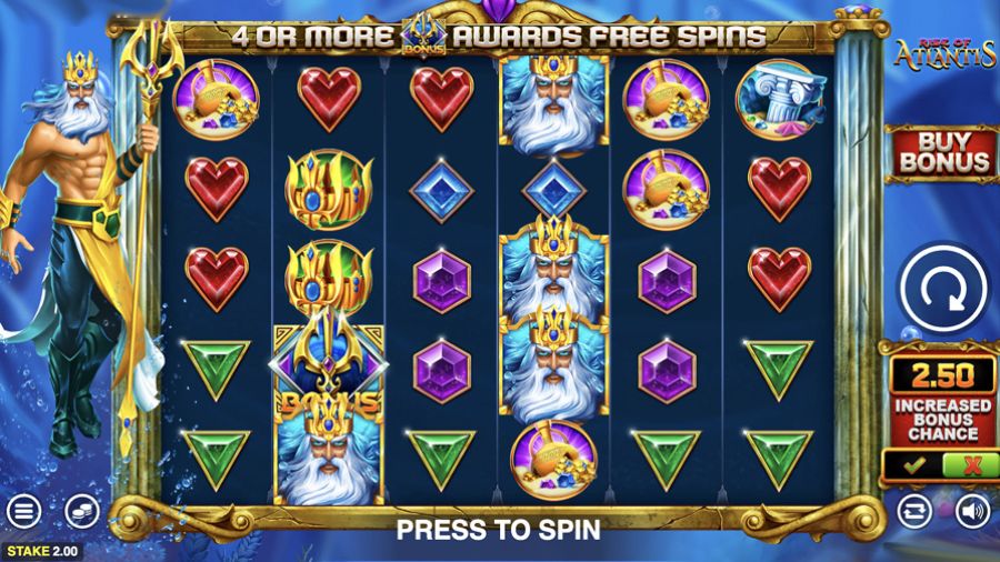 Rise Of Atlantis Slot Eng - bwin