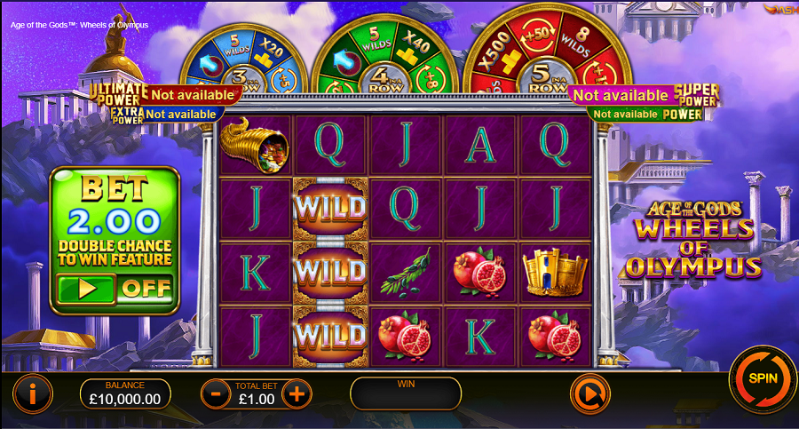 Age Of The Gods Wheels Of Olympus Slot - bwin