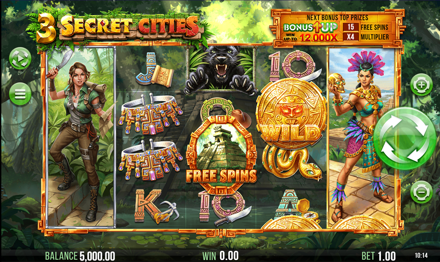 3 Secret Cities Slot - bwin