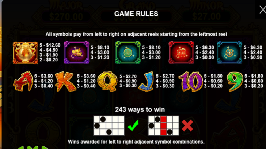 Raging Bull Feature Symbols - bwin