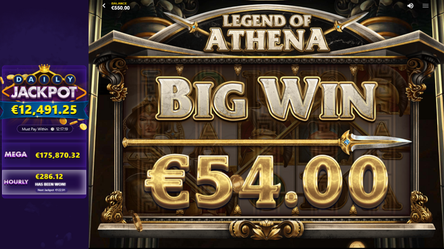 Legend Of Athena Bonus Eng - bwin