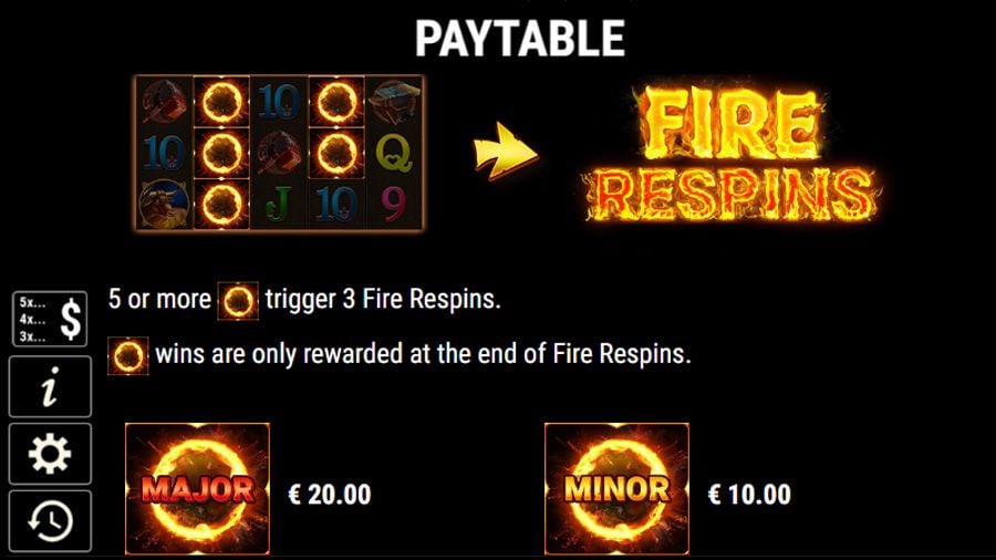 Divine Fire Symbols - bwin