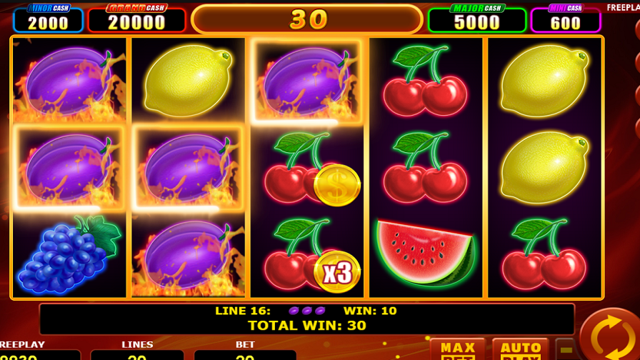 Hot Fruits 20 Cash Spins Bonus - bwin