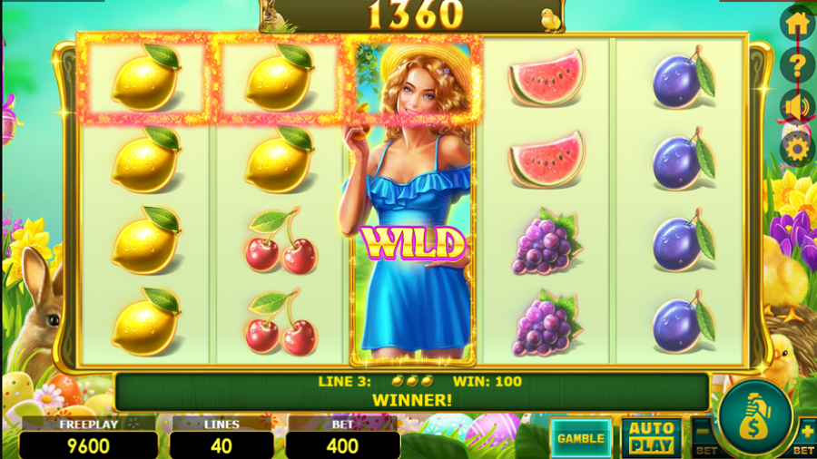 Lady Fruits 40 Easter Bonus - bwin