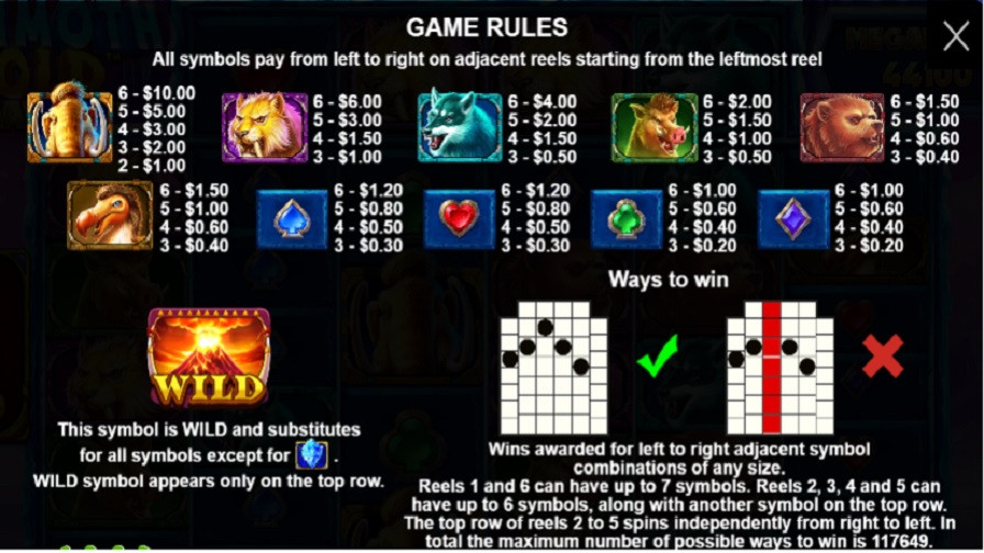 Mammoth Gold Megaways Feature Symbols Eng - bwin