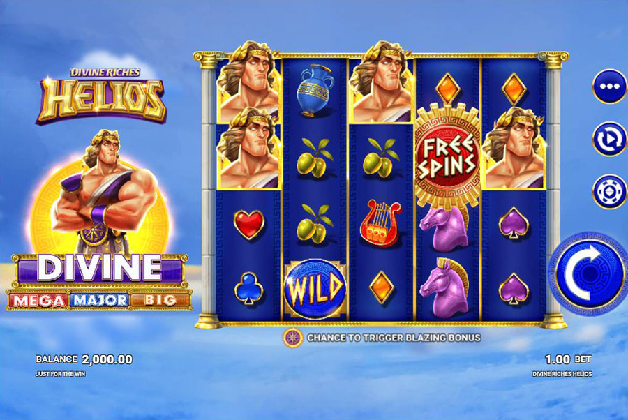 Divine Riches Helios Online Slot - bwin