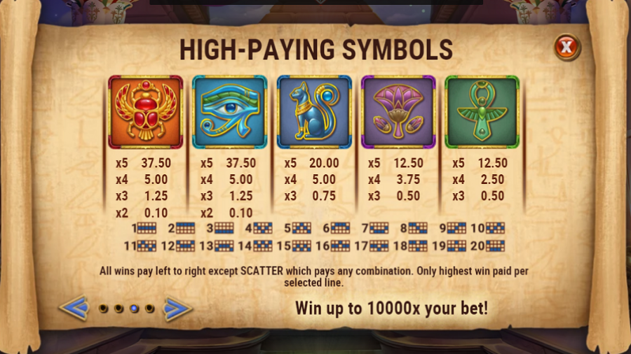 Kings Mask Feature Symbols - bwin