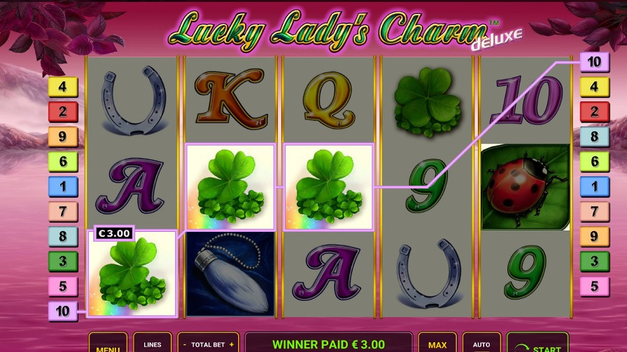 Lucky Ladys Charms Deluxe Bonus En - bwin