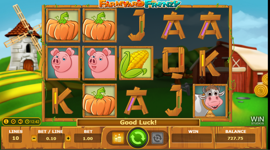 Farmyard Frenzy Slot - bwin