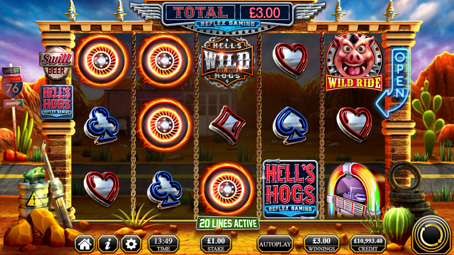 Hells Hogs Bonus - bwin