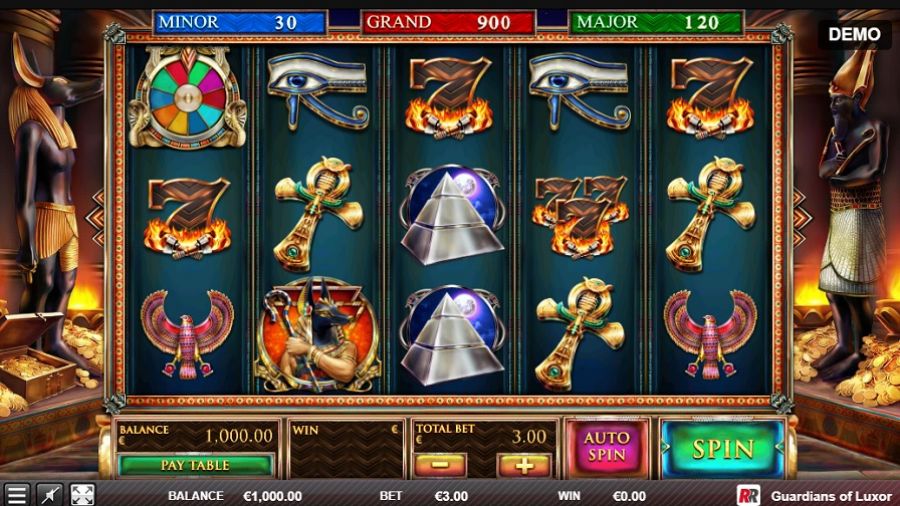 Guardians Of Luxor Slot En - bwin