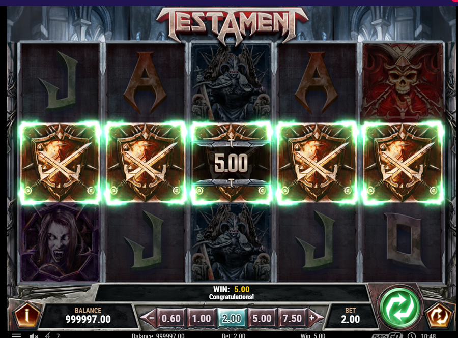 Testament Bonus - bwin