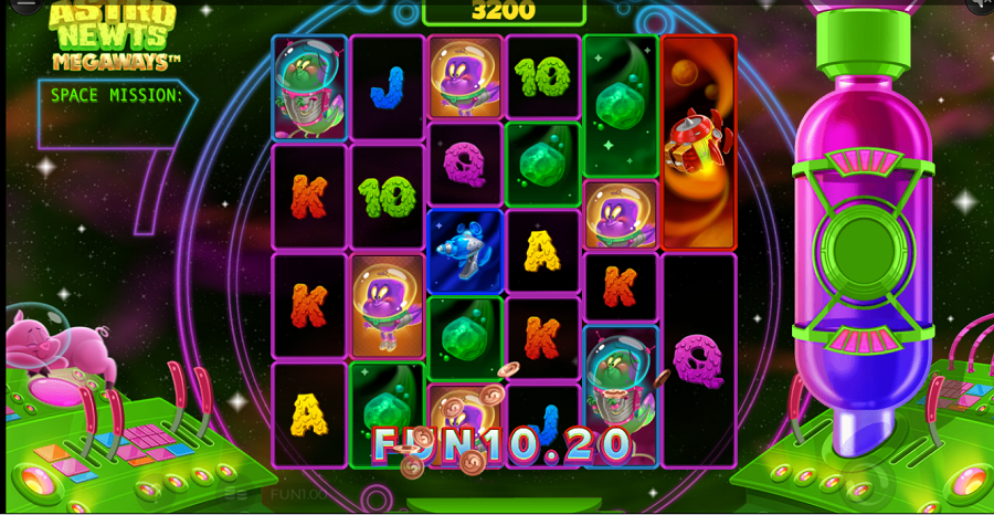 Astro Newts Bonus - bwin