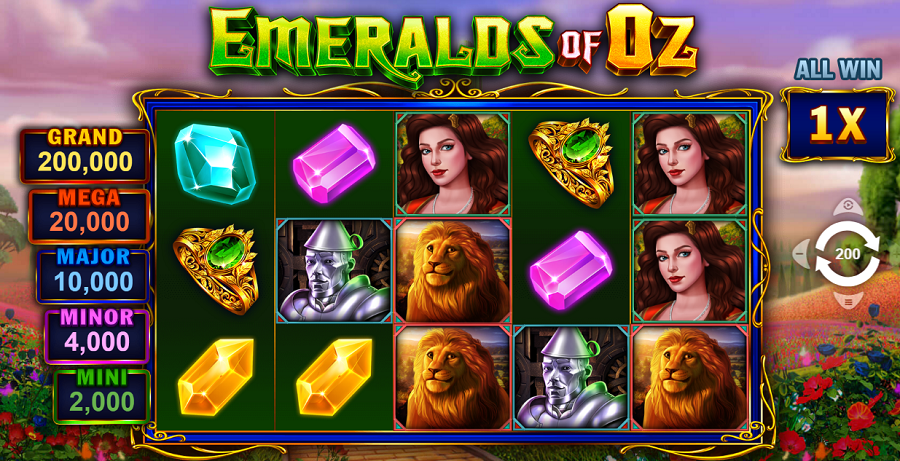 Emeralds Of Oz Slot - bwin