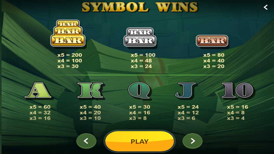 Cash Or Nothing Feature Symbos - bwin