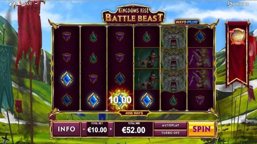 Kingdoms Rise Battle Beast Bonus - bwin