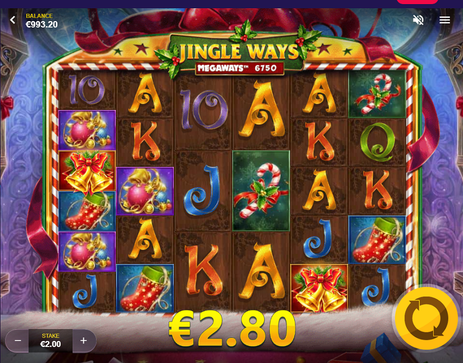 Jingle Ways Megaways Bonus - bwin