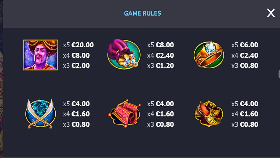 Dreamy Genie Feature Symbols En - bwin