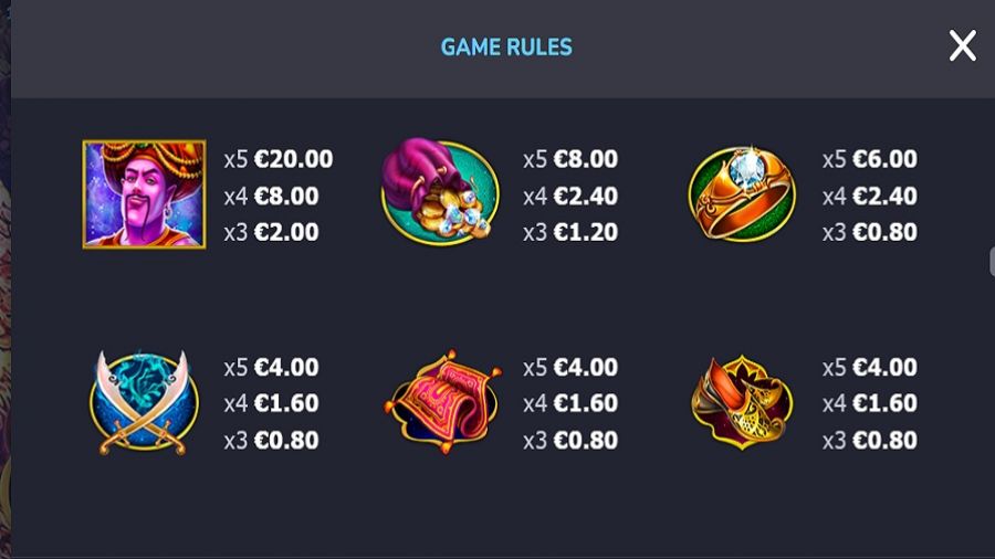 Dreamy Genie Feature Symbols En - bwin