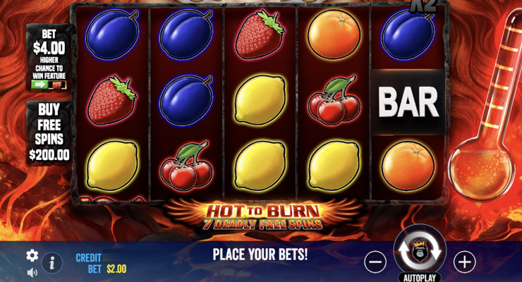 Hot To Burn 7 Deadly Freespins Slot - bwin