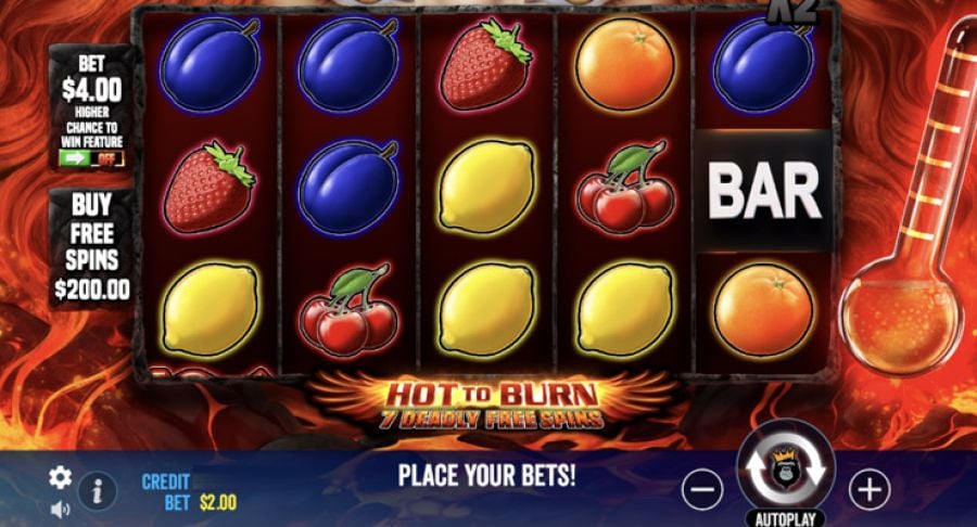 Hot To Burn 7 Deadly Freespins Slot - bwin