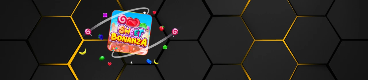 Sweet Bonanza Spielbildschirm mit Bonbon-Symbolen