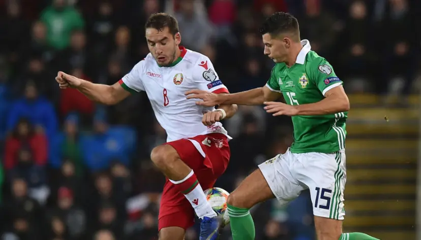 Pavel Savitski of Belarus and Dinamo Brest