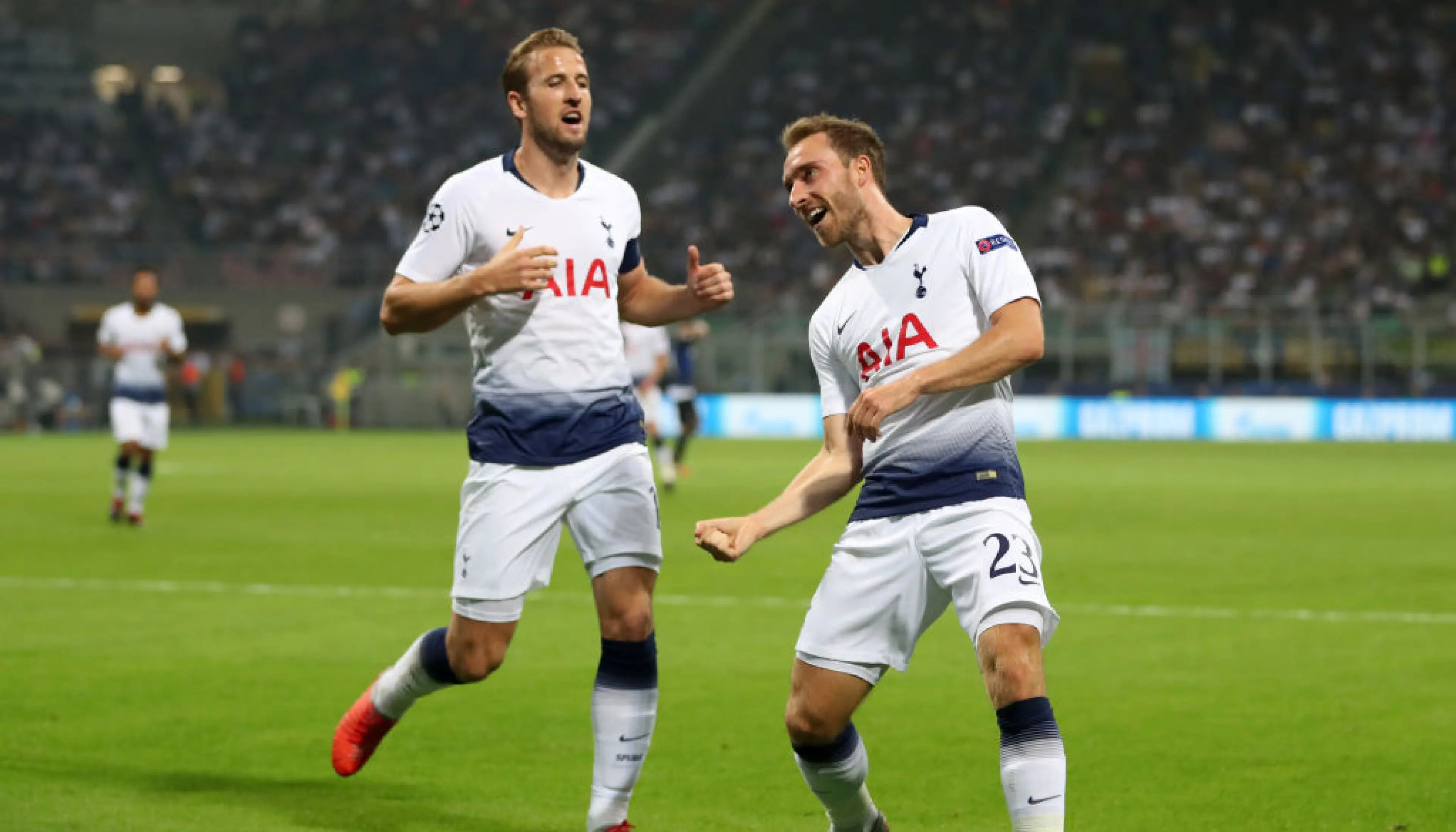 Christian Eriksen in action for Tottenham
