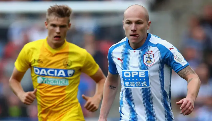 Huddersfield midfielder Aaron Mooy