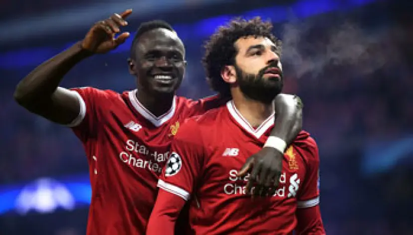 Liverpool stars Sadio Mane and Mohamed Salah