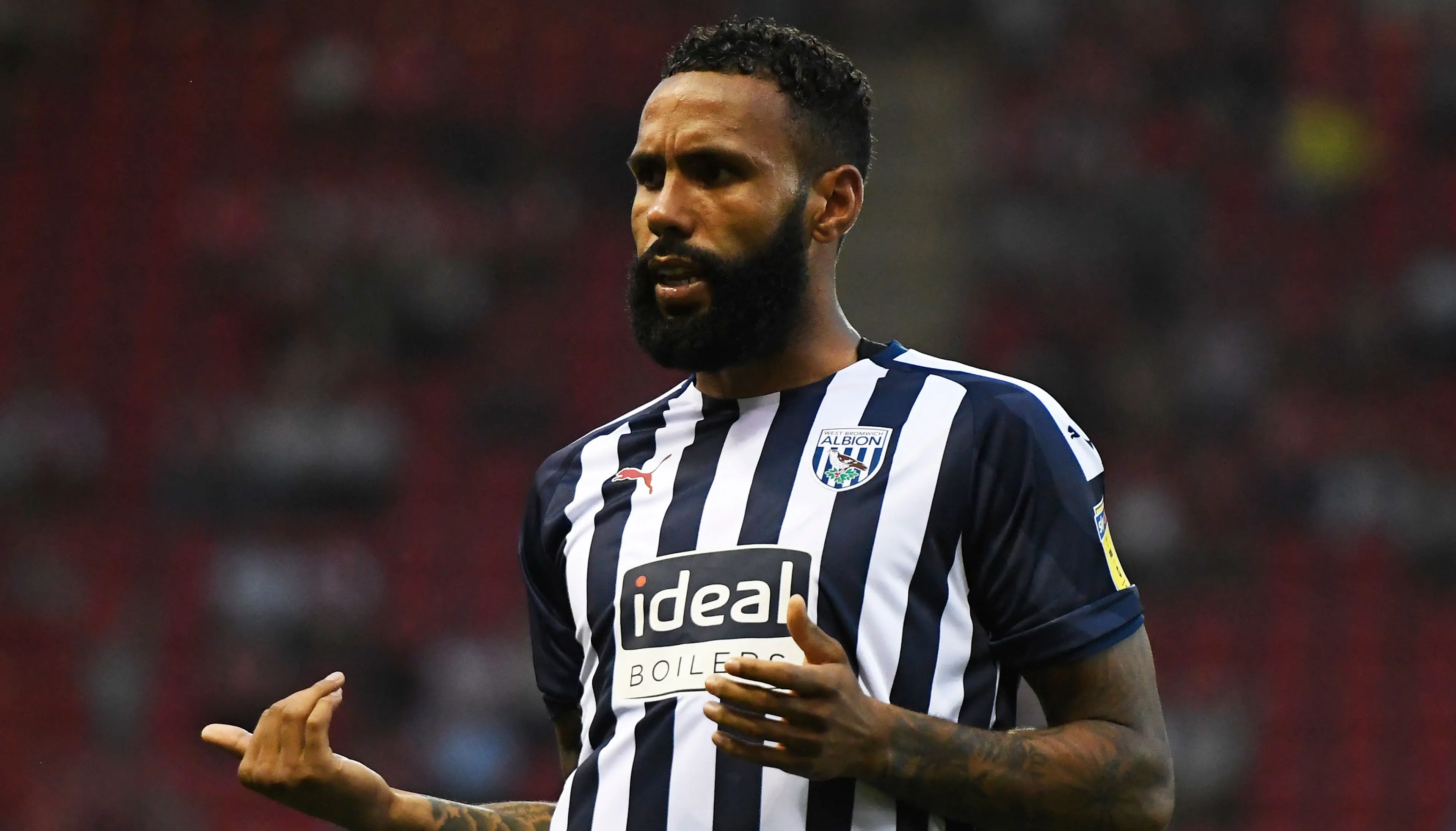 West Brom defender Kyle Bartley