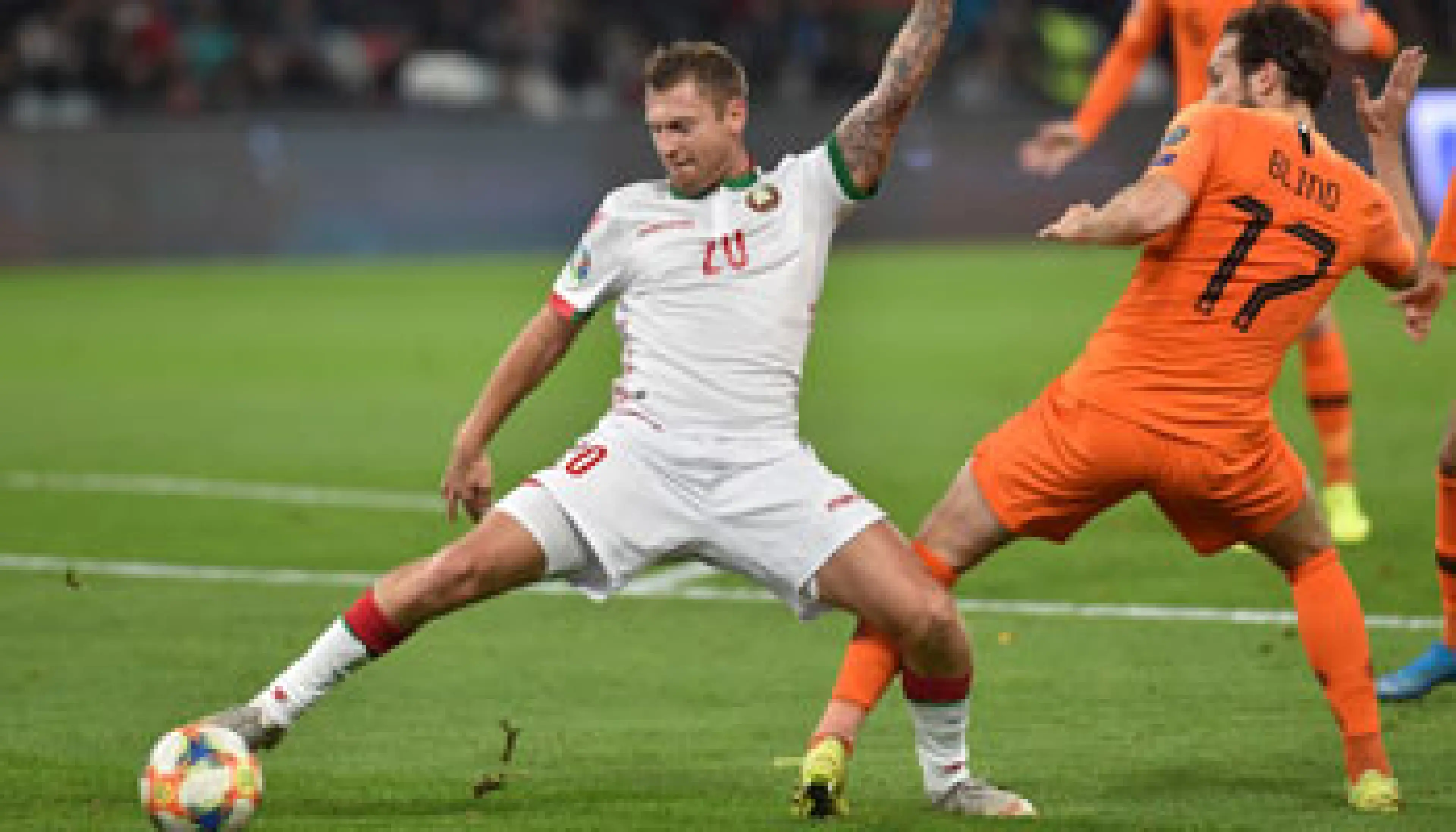 Dinamo Brest defender Oleg Veretilo