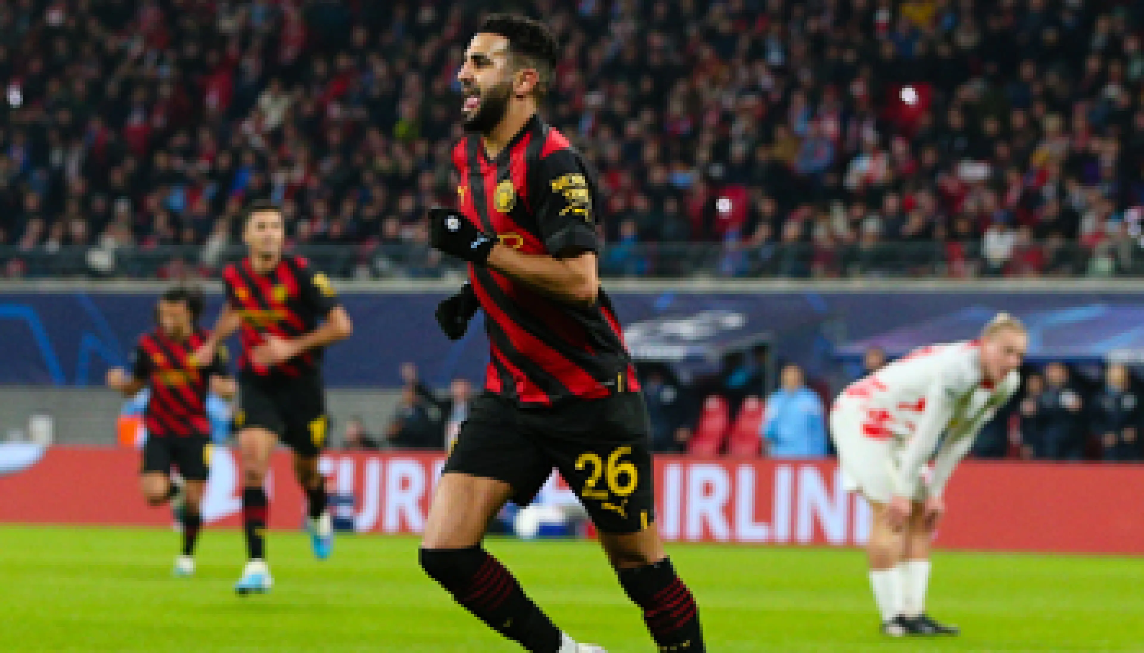 Riyad Mahrez, Man City Champions League results, football