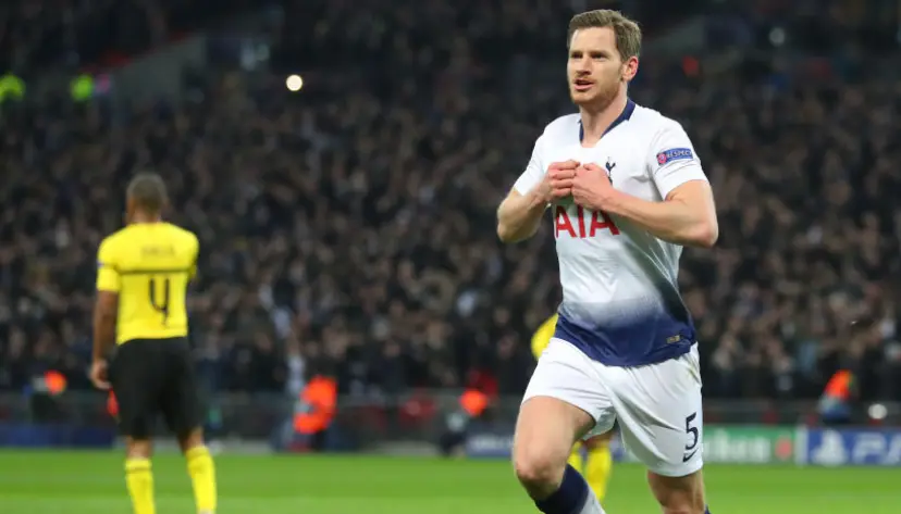Tottenham star Jan Vertonghen