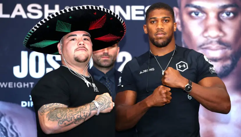 Andy Ruiz and Anthony Joshua