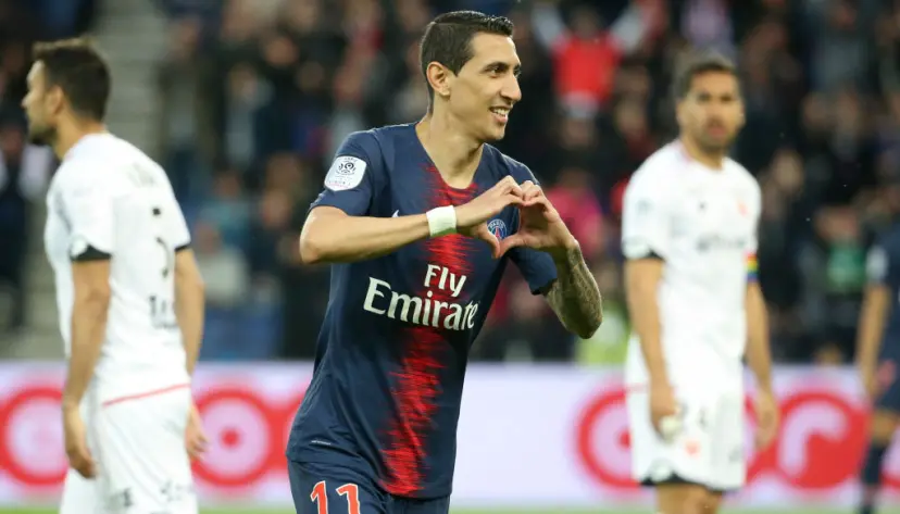 Angel Di Maria of PSG