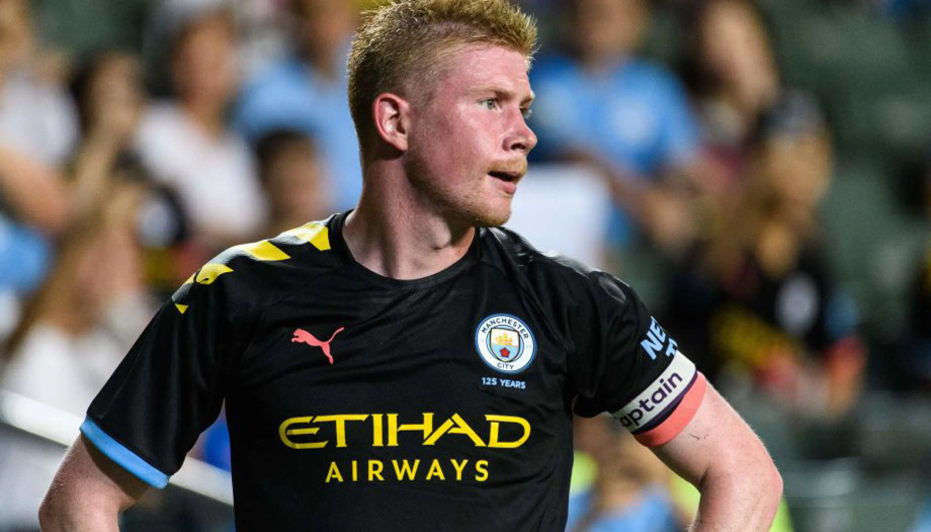 Man City midfielder Kevin De Bruyne