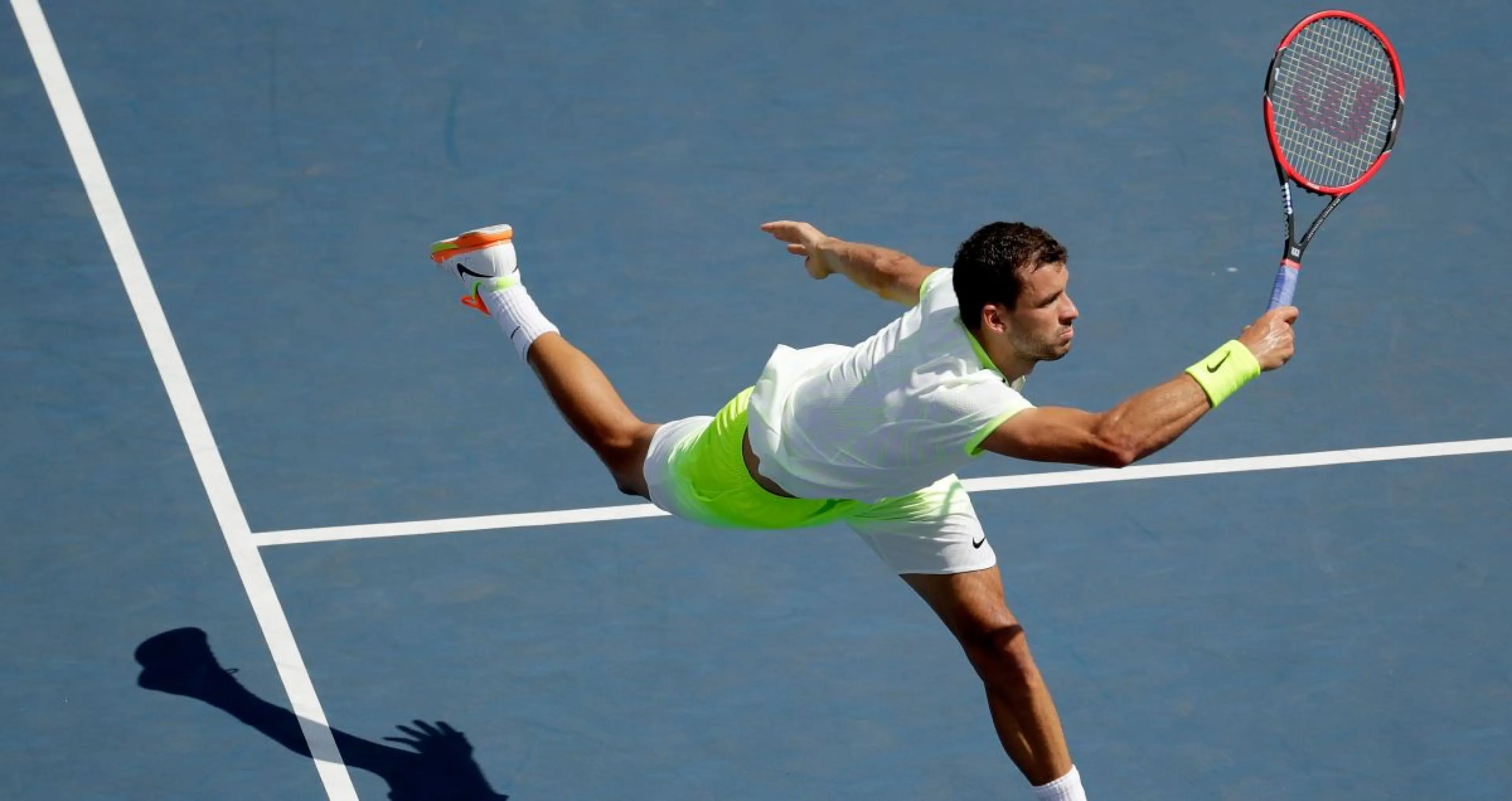 Grigor Dimitrov at the US Open